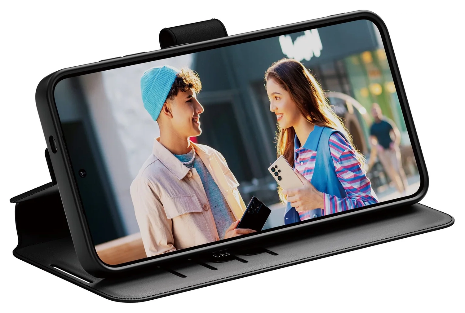 PanzerGlass CARE Samsung Galaxy S25 Plus Hoesje Portemonnee Book Case Zwart afbeelding 3