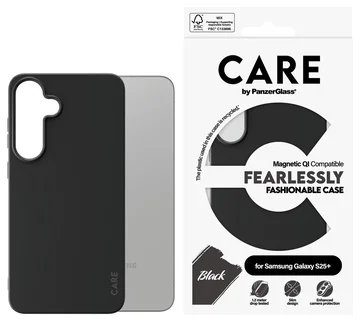 PanzerGlass CARE Fashionable Samsung Galaxy S25 Plus Hoesje MagSafe Zwart