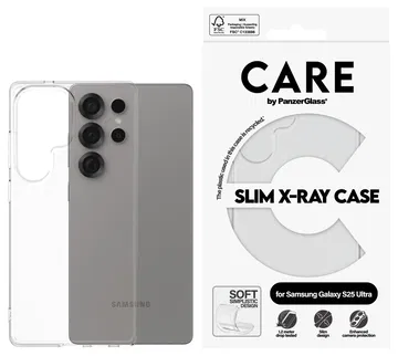 PanzerGlass CARE Slim X-Ray Samsung Galaxy S25 Ultra Hoesje Transparant