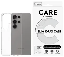 PanzerGlass CARE Slim X-Ray Samsung Galaxy S25 Ultra Hoesje Transparant afbeelding