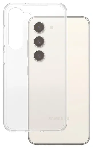 PanzerGlass SAFE Samsung Galaxy S23 Hoesje TPU Back Cover Transparant afbeelding 1