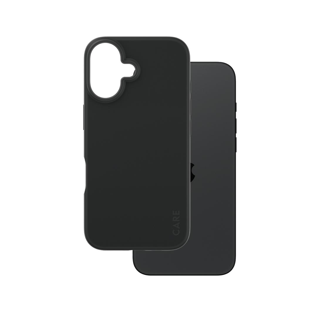 PanzerGlass Care Case Fashion iPhone 16 Zwart afbeelding 2