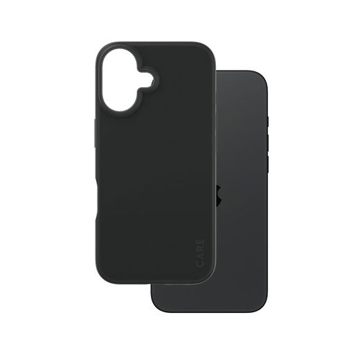 PanzerGlass Care Case Fashion iPhone 16 Zwart afbeelding 2
