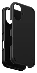 PanzerGlass CARE Double Defense iPhone 16 Plus Hoesje Back Cover Zwart afbeelding