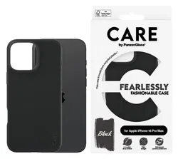 PanzerGlass CARE Fashionable iPhone 16 Pro Max Hoesje Back Cover Zwart afbeelding