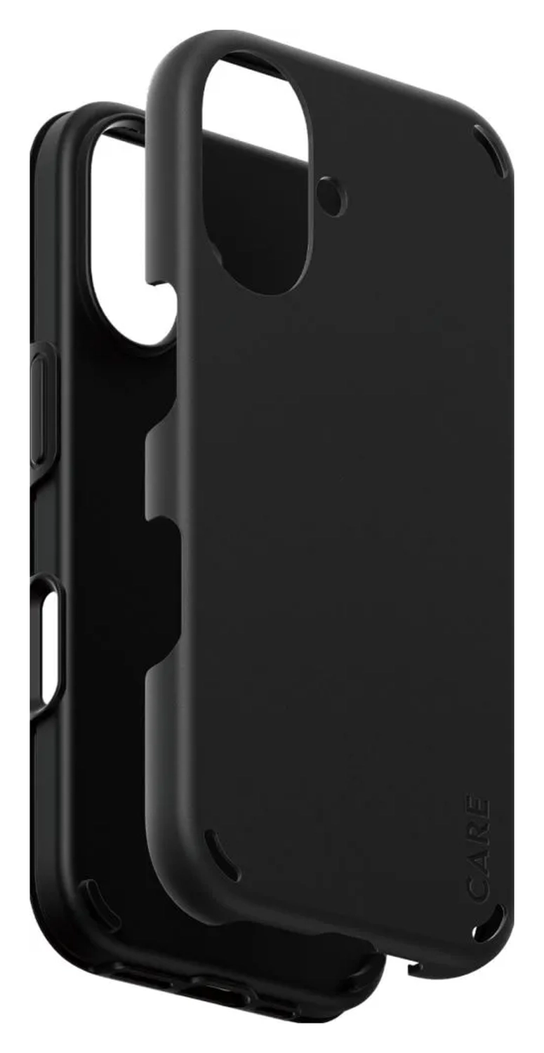PanzerGlass CARE Double Defense iPhone 16 Hoesje Back Cover Zwart afbeelding 1