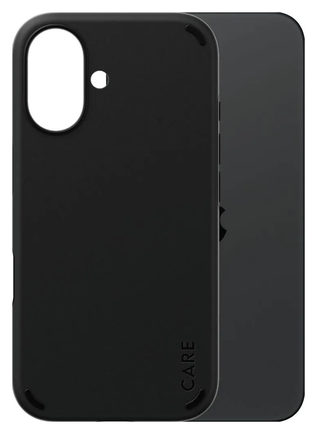 PanzerGlass CARE Double Defense iPhone 16 Hoesje Back Cover Zwart afbeelding 2