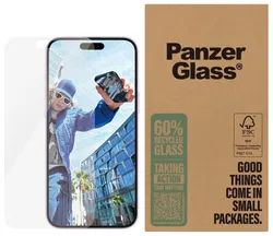 PanzerGlass Classic Fit iPhone 16 Plus Screen Protector Tempered Glass afbeelding