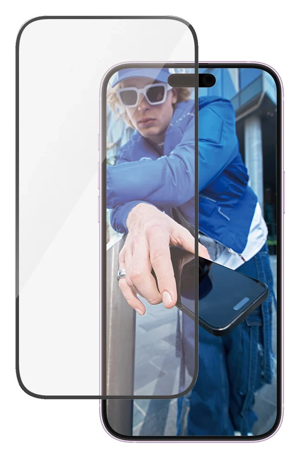 PanzerGlass Ultra-Wide iPhone 16 Pro Max Screen Protector afbeelding 2