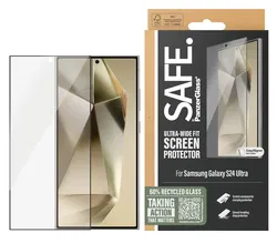 PanzerGlass SAFE Ultra-Wide Fit Samsung Galaxy S24 Ultra Screen Protector afbeelding
