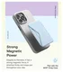 MOFT MOVAS Snap-On MagSafe Kaarthouder Vegan Leer Pasjeshouder Licht Blauw afbeelding 4