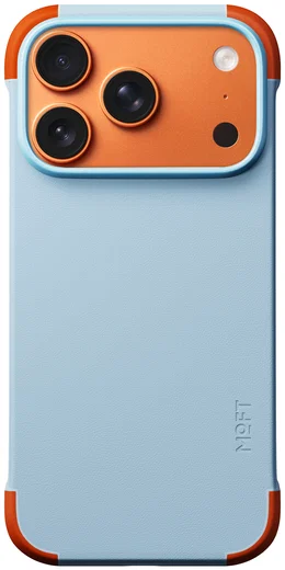 MOFT MOVAS Frame iPhone 17 Pro Hoesje MagSafe Back Cover Ultra Dun Blauw afbeelding 2