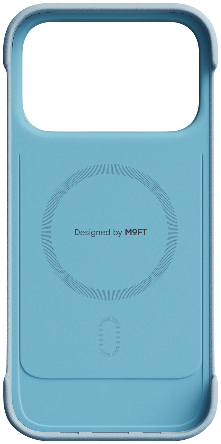 MOFT MOVAS Frame iPhone 17 Pro Hoesje MagSafe Back Cover Ultra Dun Blauw afbeelding 9