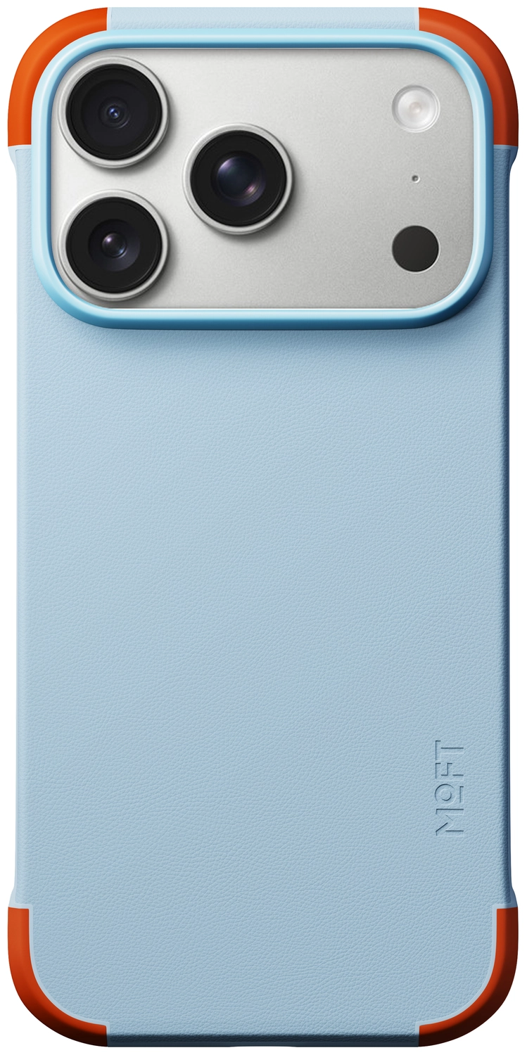 MOFT MOVAS Frame iPhone 17 Pro Max Hoesje MagSafe Back Cover Ultra Dun Blauw afbeelding 7