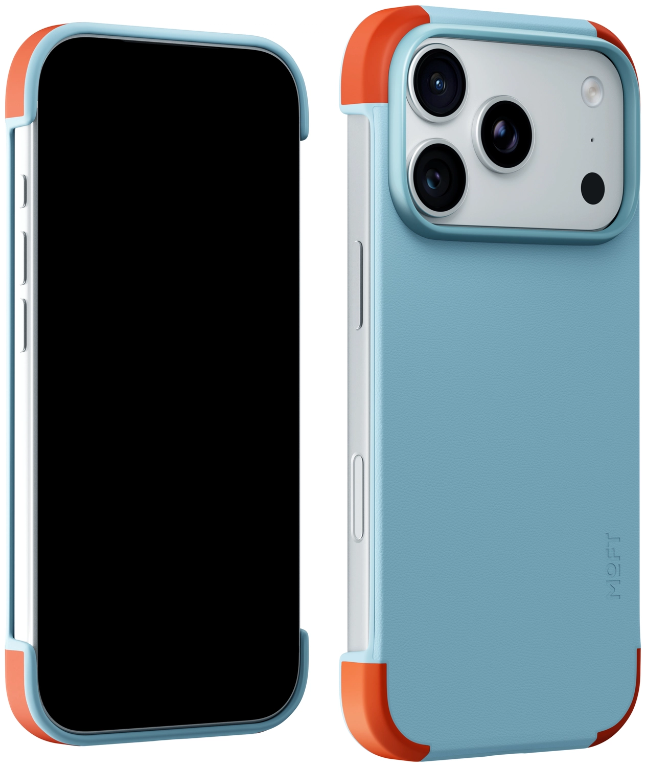 MOFT MOVAS Frame iPhone 17 Pro Max Hoesje MagSafe Back Cover Ultra Dun Blauw afbeelding 15