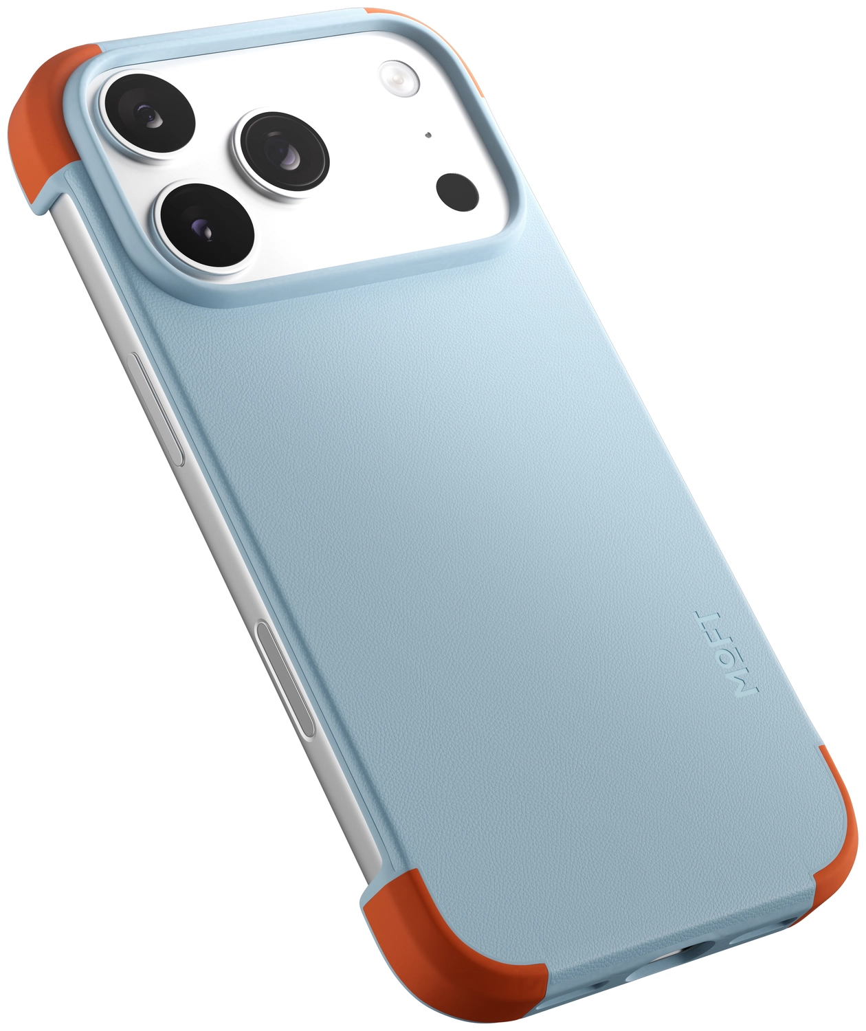 MOFT MOVAS Frame iPhone 17 Pro Max Hoesje MagSafe Back Cover Ultra Dun Blauw afbeelding 5