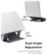 MOFT Laptop Stand voor Bureau Opvouwbaar en Verstelbaar 11-16inch Laptops Zwart afbeelding 3