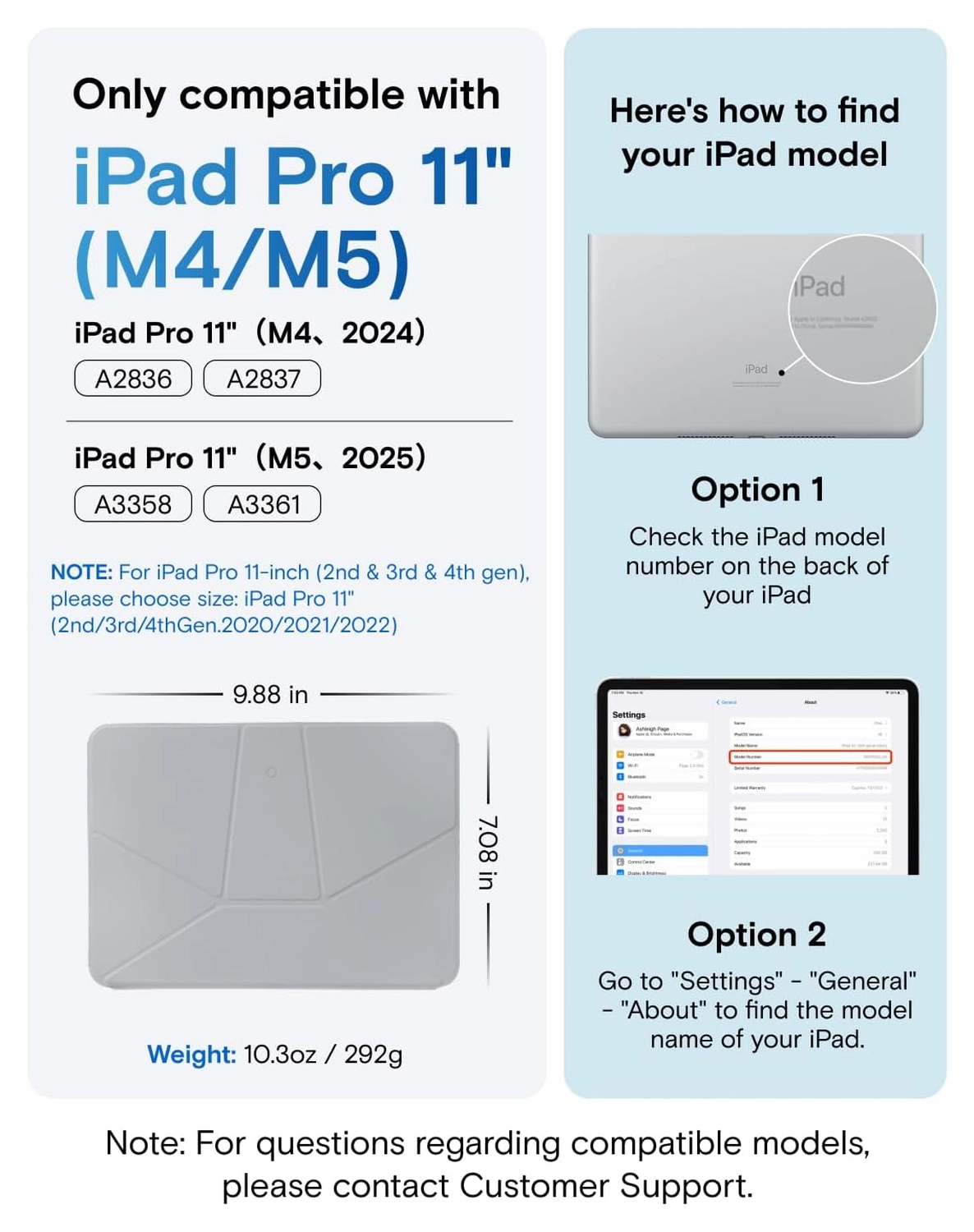 MOFT Dynamic Folio iPad Pro 11 (2024/2025) Hoes Book Case met Standaard Grijs afbeelding 2