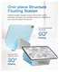 MOFT Dynamic Folio iPad Pro 13 (2024/2025) Hoes Book Case met Standaard Blauw afbeelding 5
