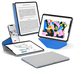 MOFT Dynamic Folio iPad Pro 12.9 Hoes Book Case met Standaard Grijs afbeelding