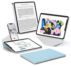 MOFT Dynamic Folio iPad Pro 12.9 Hoes Book Case met Standaard Blauw afbeelding