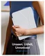 MOFT Dynamic Folio iPad Mini 7 / 6 Hoes Book Case met Standaard Grijs afbeelding 9