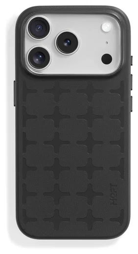 MOFT MOVAS Tombogo Snap iPhone 17 Pro Hoesje MagSafe Vegan Leer Zwart afbeelding 1