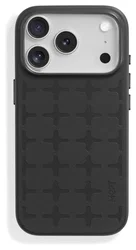 MOFT MOVAS Tombogo Snap iPhone 17 Pro Hoesje MagSafe Vegan Leer Zwart afbeelding