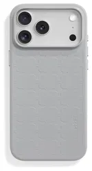 MOFT MOVAS Tombogo Snap iPhone 17 Pro Max Hoesje MagSafe Vegan Leer Grijs afbeelding