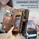 CaseMe 008 Samsung Galaxy A57 Hoesje 2-in-1 Book Case en Back Cover Bruin afbeelding 10