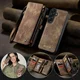 CaseMe 008 Samsung Galaxy A57 Hoesje 2-in-1 Book Case en Back Cover Bruin afbeelding 6