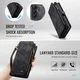 CaseMe 008 Samsung Galaxy A57 Hoesje 2-in-1 Book Case en Back Cover Zwart afbeelding 5