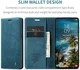 CaseMe 013 Samsung Galaxy A57 Hoesje Book Case met Standaard Blauw afbeelding 2