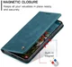 CaseMe 013 Samsung Galaxy A57 Hoesje Book Case met Standaard Blauw afbeelding 4