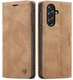 CaseMe 013 Samsung Galaxy A57 Hoesje Book Case met Standaard Bruin