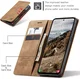 CaseMe 013 Samsung Galaxy A57 Hoesje Book Case met Standaard Bruin afbeelding 2