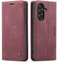 CaseMe 013 Samsung Galaxy A57 Hoesje Book Case met Standaard Rood