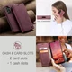 CaseMe 013 Samsung Galaxy A57 Hoesje Book Case met Standaard Rood afbeelding 7