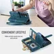 CaseMe C30 Samsung Galaxy A57 Hoesje Pasjeshouder Book Case Blauw afbeelding 4
