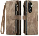 CaseMe C30 Samsung Galaxy A57 Hoesje Pasjeshouder Book Case Bruin