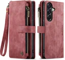 CaseMe C30 Samsung Galaxy A57 Hoesje Pasjeshouder Book Case Rood