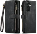CaseMe C30 Samsung Galaxy A57 Hoesje Pasjeshouder Book Case Zwart