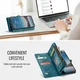 CaseMe 008 Samsung Galaxy A37 Hoesje 2-in-1 Book Case en Back Cover Blauw afbeelding 4