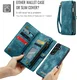 CaseMe 008 Samsung Galaxy A37 Hoesje 2-in-1 Book Case en Back Cover Blauw afbeelding 5