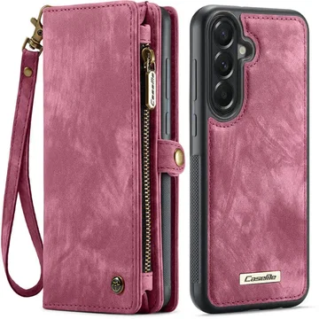 CaseMe 008 Samsung Galaxy A37 Hoesje 2-in-1 Book Case en Back Cover Rood
