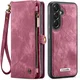 CaseMe 008 Samsung Galaxy A37 Hoesje 2-in-1 Book Case en Back Cover Rood
