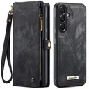 CaseMe 008 Samsung Galaxy A37 Hoesje 2-in-1 Book Case en Back Cover Zwart