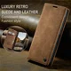 CaseMe 013 Samsung Galaxy A37 Hoesje Book Case met Standaard Bruin afbeelding 5