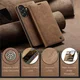 CaseMe 013 Samsung Galaxy A37 Hoesje Book Case met Standaard Bruin afbeelding 10