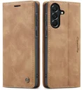 CaseMe 013 Samsung Galaxy A37 Hoesje Book Case met Standaard Bruin